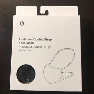 Double strap face mask